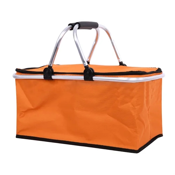 Outdoor Beach Cooler Basket Bag - Outdoor Beach Cooler Basket Bag - Image 8 of 11