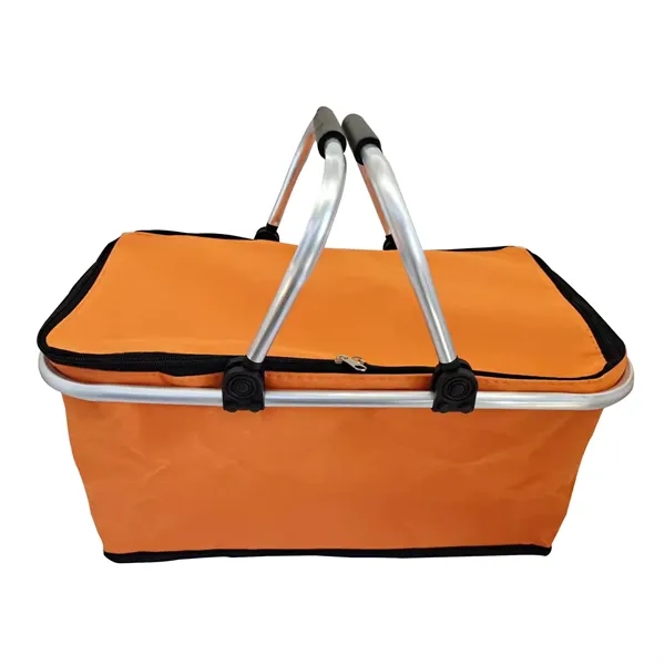 Outdoor Beach Cooler Basket Bag - Outdoor Beach Cooler Basket Bag - Image 9 of 11