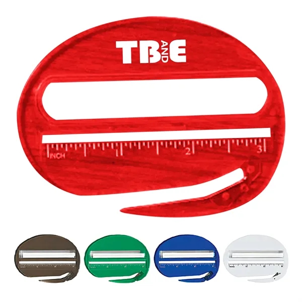 Oval Letter Opener Ruler - Oval Letter Opener Ruler - Image 0 of 0