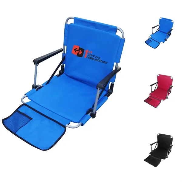 Outdoors Folding Stadium Chair W/Armrests - Outdoors Folding Stadium Chair W/Armrests - Image 0 of 0