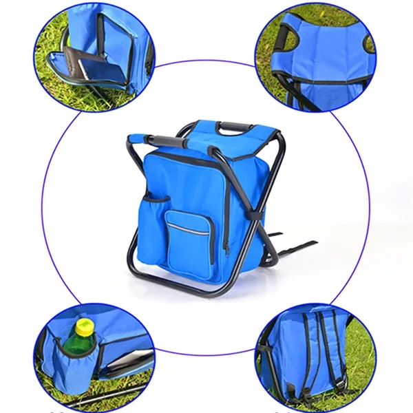 Picnic Backpack Cooler Chair - Picnic Backpack Cooler Chair - Image 5 of 12