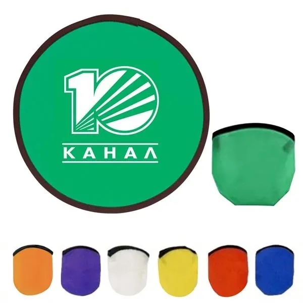 Polyester Foldable Flying Disc - Polyester Foldable Flying Disc - Image 0 of 14