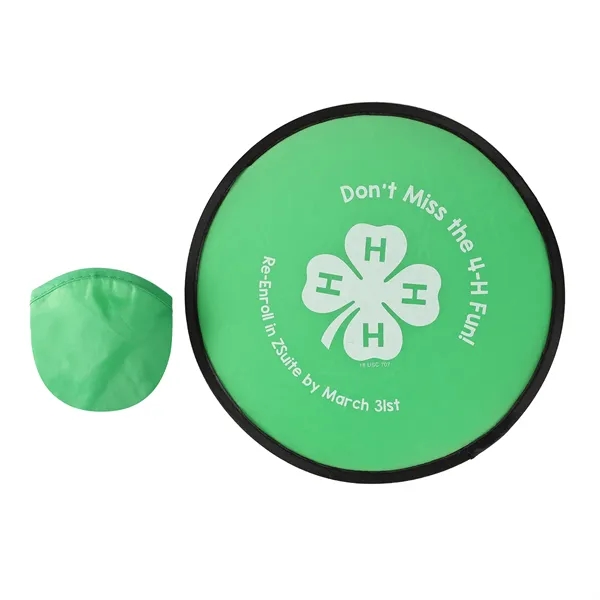 Polyester Foldable Flying Disc - Polyester Foldable Flying Disc - Image 1 of 14