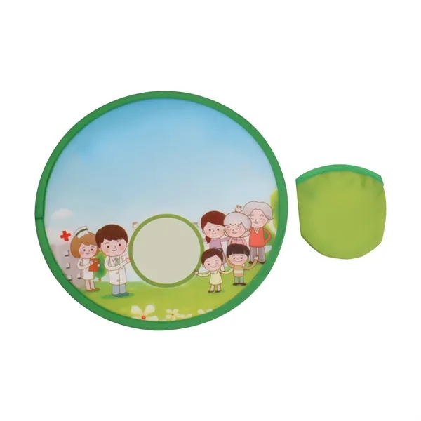Polyester Foldable Flying Disc - Polyester Foldable Flying Disc - Image 4 of 14
