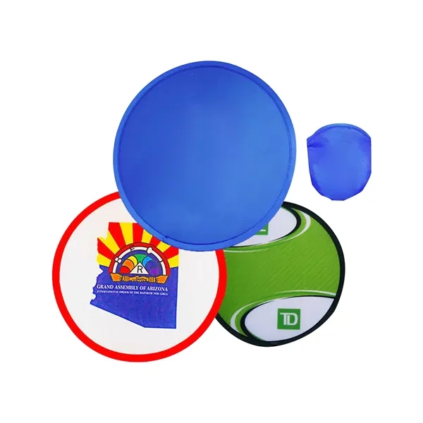 Polyester Foldable Flying Disc - Polyester Foldable Flying Disc - Image 8 of 14