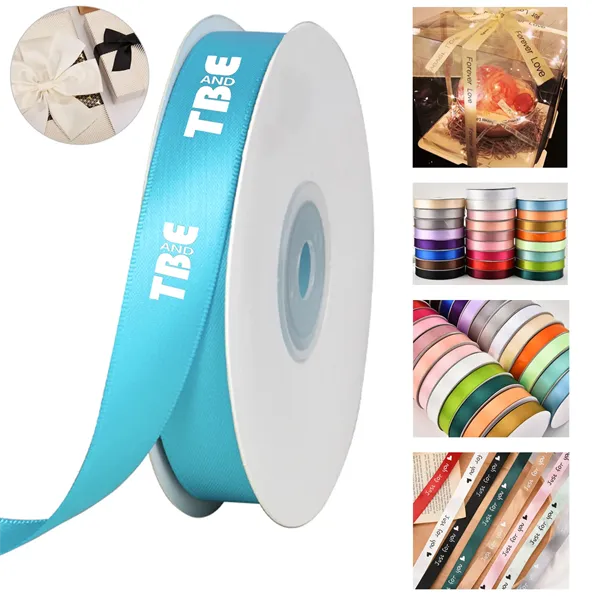 2.5cm Printed Colorful Ribbon for Birthday Gift