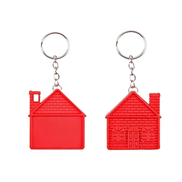 House Shape Tape Measure with Key Chain - House Shape Tape Measure with Key Chain - Image 1 of 6