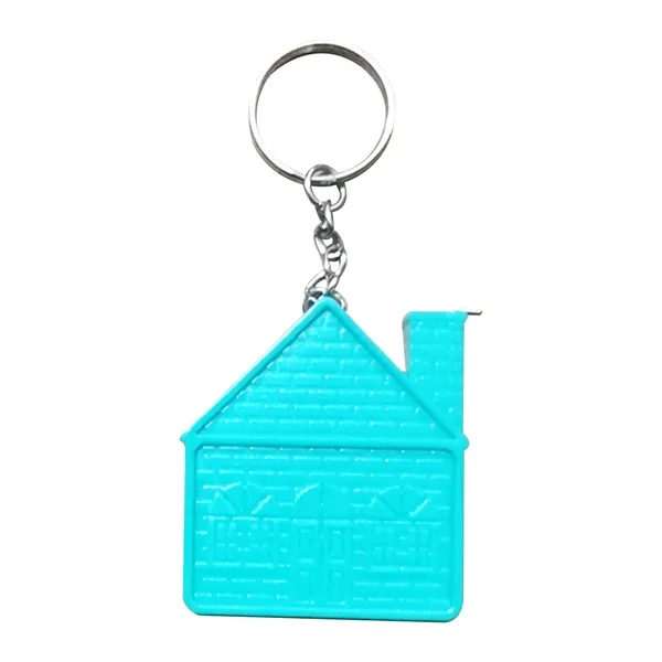 House Shape Tape Measure with Key Chain - House Shape Tape Measure with Key Chain - Image 4 of 6