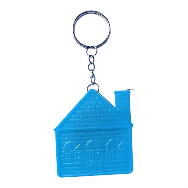 House Shape Tape Measure with Key Chain - House Shape Tape Measure with Key Chain - Image 6 of 6