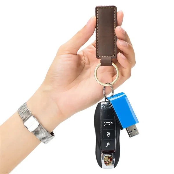 Pu Leather Keychain - Pu Leather Keychain - Image 8 of 13