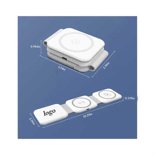 10-In-1 Foldable Wireless Charger - 10-In-1 Foldable Wireless Charger - Image 2 of 2