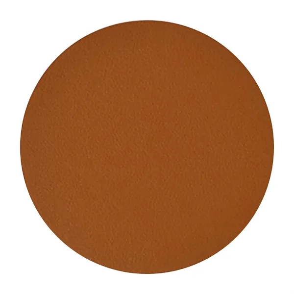 Cork Backing Leather Coaster - Cork Backing Leather Coaster - Image 3 of 6