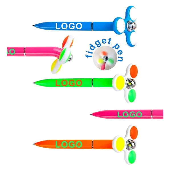 Customized Fidget Toy Fun Ballpoint Pen - Customized Fidget Toy Fun Ballpoint Pen - Image 1 of 6