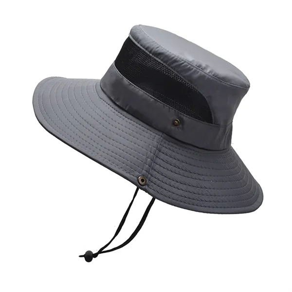 Wide Brim Uv Protection Sun Bucket Hat - Wide Brim Uv Protection Sun Bucket Hat - Image 12 of 22