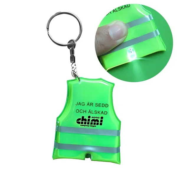 Safety Vest Shaped Keychain - Safety Vest Shaped Keychain - Image 0 of 0