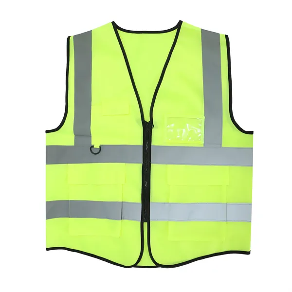 Safety Vest with Reflective Strips - Safety Vest with Reflective Strips - Image 1 of 2
