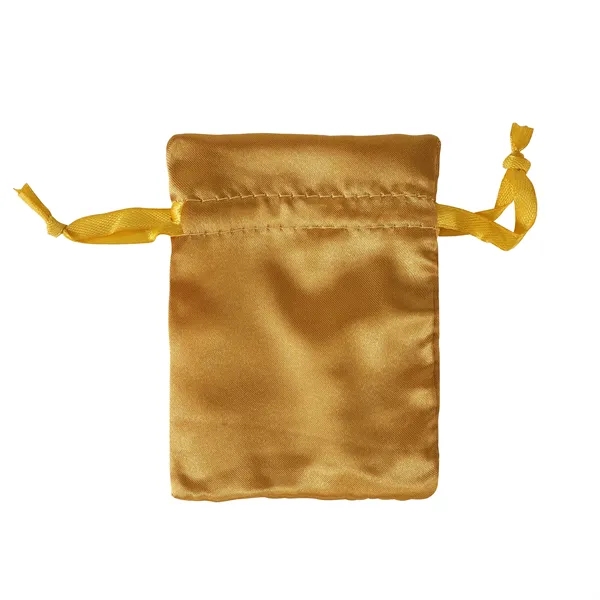 Satin Drawstring Bag - Satin Drawstring Bag - Image 9 of 12