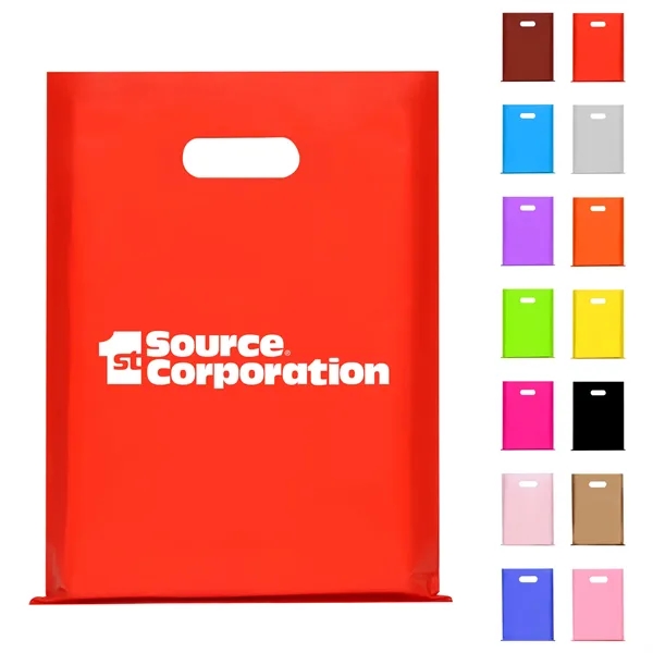 Plastic Boutique Bags with Die Cut Handles - Plastic Boutique Bags with Die Cut Handles - Image 0 of 3