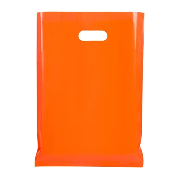 Die cut Soft PE Plastic Handle Shopping Tote Bag - Die cut Soft PE Plastic Handle Shopping Tote Bag - Image 3 of 3