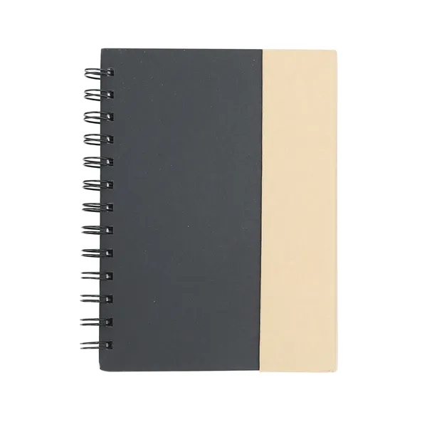 Spiral Notebook With Sticky Notes And Flags - Spiral Notebook With Sticky Notes And Flags - Image 1 of 2