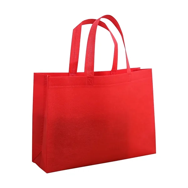 Standard Non Woven Tote Bag 16"x12"x4" - Standard Non Woven Tote Bag 16"x12"x4" - Image 2 of 3