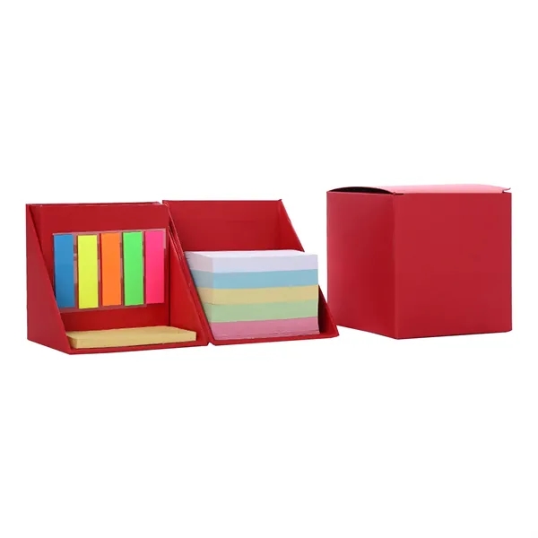 Sticky Notes Cube Box With Pen Holder - Sticky Notes Cube Box With Pen Holder - Image 7 of 9