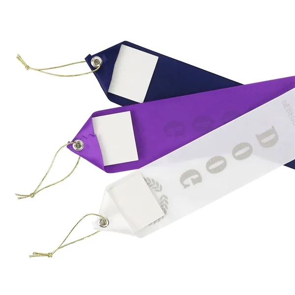 2"x6" Sublimated Polyester Award Ribbons - 2"x6" Sublimated Polyester Award Ribbons - Image 4 of 23