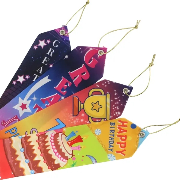 2"x6" Sublimated Polyester Award Ribbons - 2"x6" Sublimated Polyester Award Ribbons - Image 13 of 23