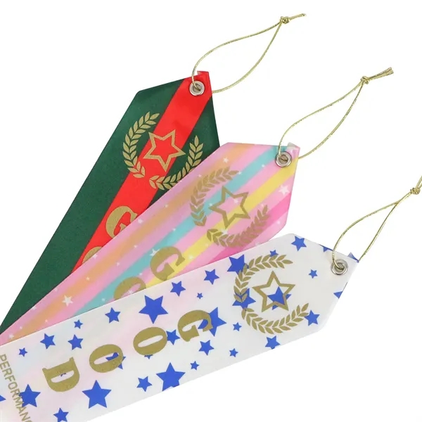 2"x6" Sublimated Polyester Award Ribbons - 2"x6" Sublimated Polyester Award Ribbons - Image 17 of 23