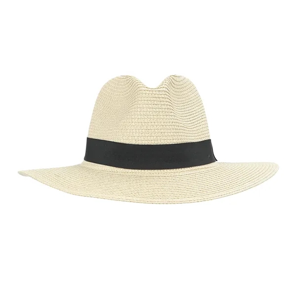 Straw Panama Hat - Straw Panama Hat - Image 3 of 12