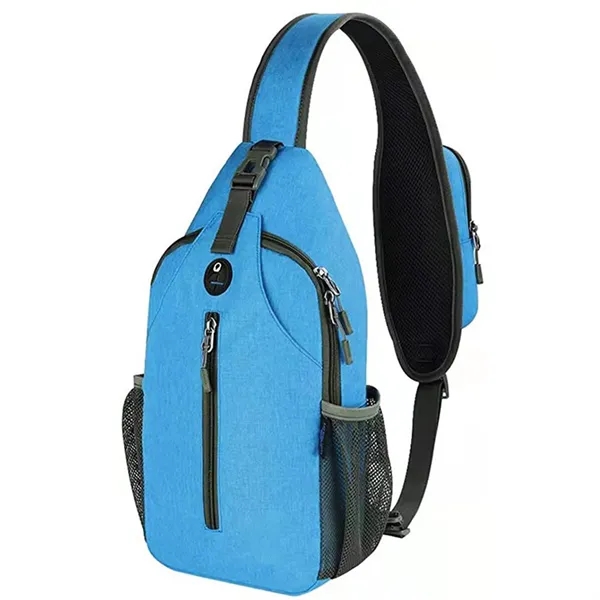 Crossbody Sling Backpack for Travel & Hiking - Crossbody Sling Backpack for Travel & Hiking - Image 4 of 14