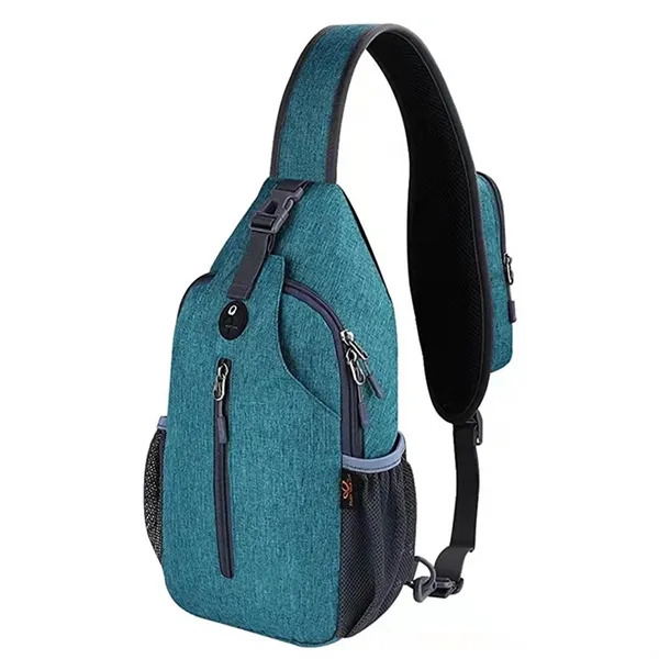 Crossbody Sling Backpack for Travel & Hiking - Crossbody Sling Backpack for Travel & Hiking - Image 7 of 14