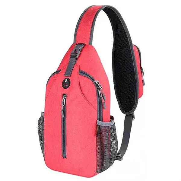 Crossbody Sling Backpack for Travel & Hiking - Crossbody Sling Backpack for Travel & Hiking - Image 10 of 14