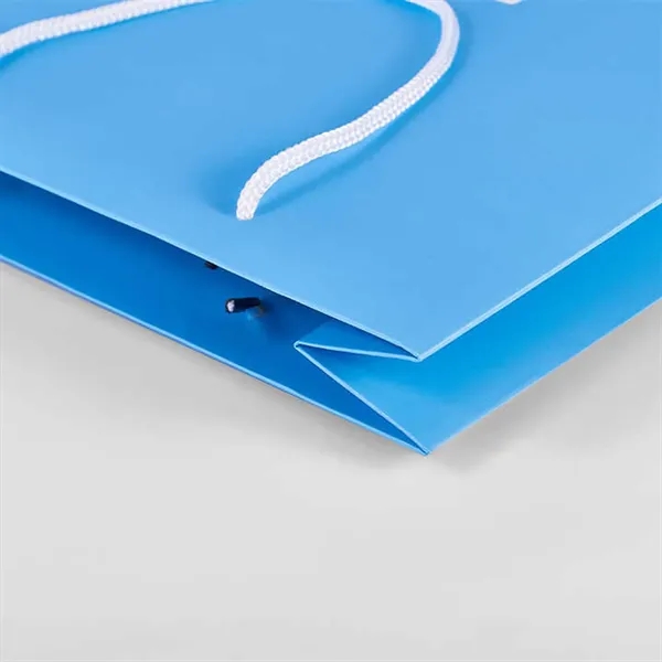 Vertical Matte Laminated Euro Tote Bag - Vertical Matte Laminated Euro Tote Bag - Image 3 of 3