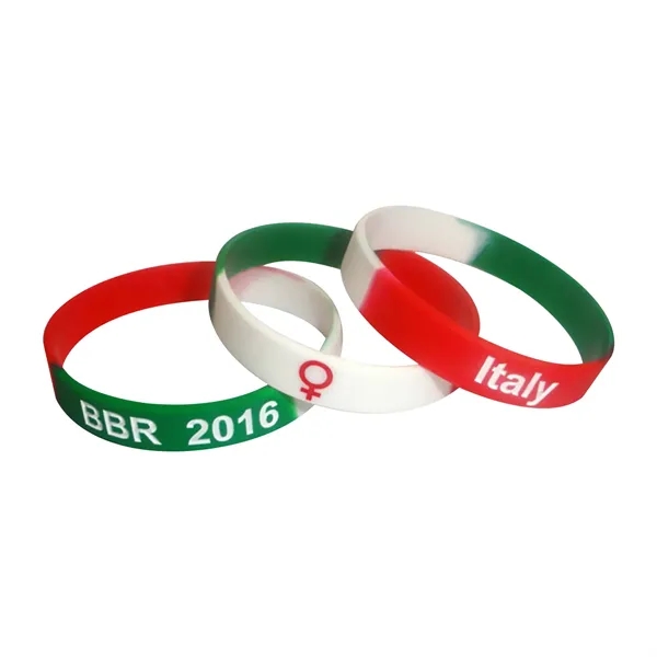 silicone wristbands with printed logo - silicone wristbands with printed logo - Image 3 of 3