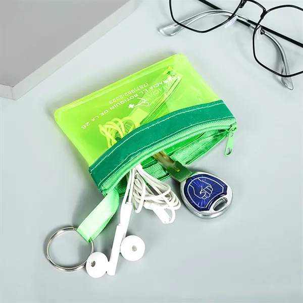 Mini Zippered PVC Pouch - Mini Zippered PVC Pouch - Image 4 of 8