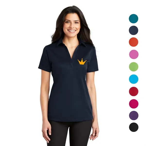 Port Authority Ladies Silk Touch Performance Polo Custom - Port Authority Ladies Silk Touch Performance Polo Custom - Image 0 of 26