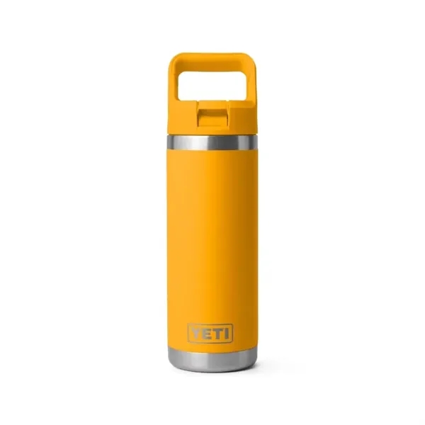 YETI Rambler 18 OZ Bottle w/ Color Matched Straw - YETI Rambler 18 OZ Bottle w/ Color Matched Straw - Image 3 of 12