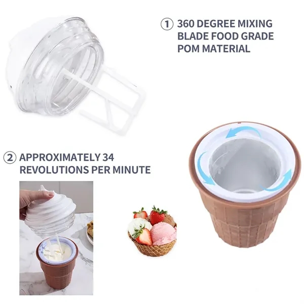 Mini Automatic Ice Cream Maker - Mini Automatic Ice Cream Maker - Image 2 of 4
