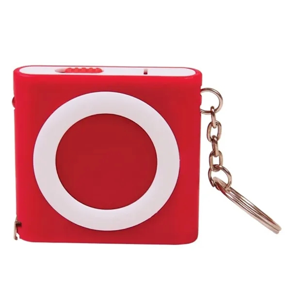 LED Keychain Tape Measure - LED Keychain Tape Measure - Image 2 of 3