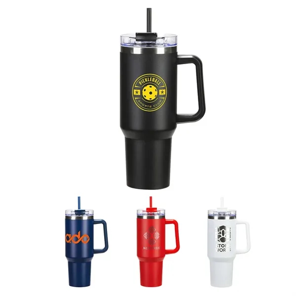Maverick 40 oz Vacuum Insulated Stainless Steel Mug - Maverick 40 oz Vacuum Insulated Stainless Steel Mug - Image 0 of 4