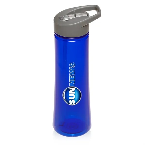 22 oz. Plastic Sports Water Bottle with Drink Spout - 22 oz. Plastic Sports Water Bottle with Drink Spout - Image 1 of 7