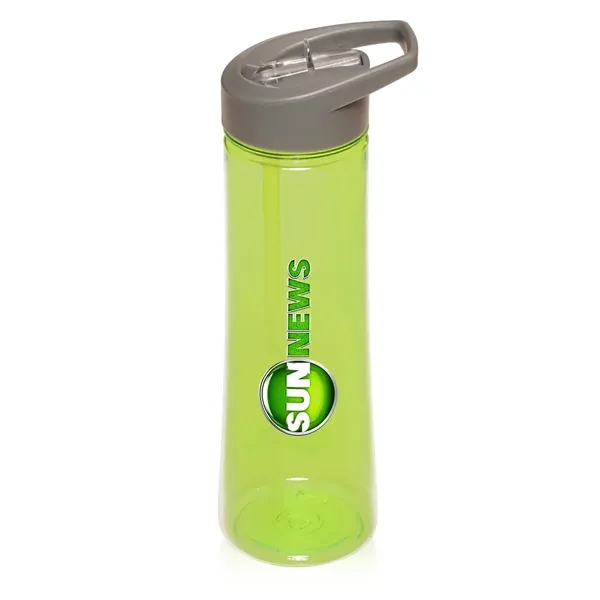 22 oz. Plastic Sports Water Bottle with Drink Spout - 22 oz. Plastic Sports Water Bottle with Drink Spout - Image 3 of 7