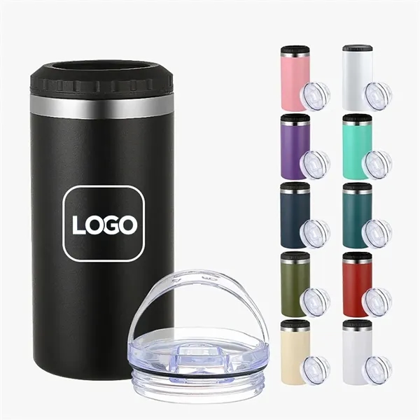 16oz Vacuum Insulated Can Cooler - 16oz Vacuum Insulated Can Cooler - Image 0 of 4