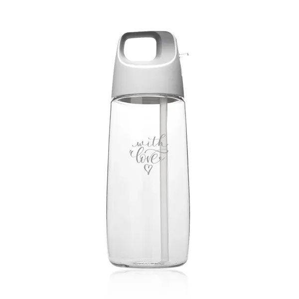 27 oz. Accent Cube Water Bottles with Straw - 27 oz. Accent Cube Water Bottles with Straw - Image 8 of 8