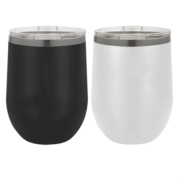 Polar Camel 12oz ION-Plated Ghost Black Stemless Wine Glass - Polar Camel 12oz ION-Plated Ghost Black Stemless Wine Glass - Image 1 of 6