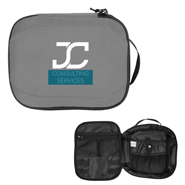 RPET Tech Travel Pouch - RPET Tech Travel Pouch - Image 4 of 4