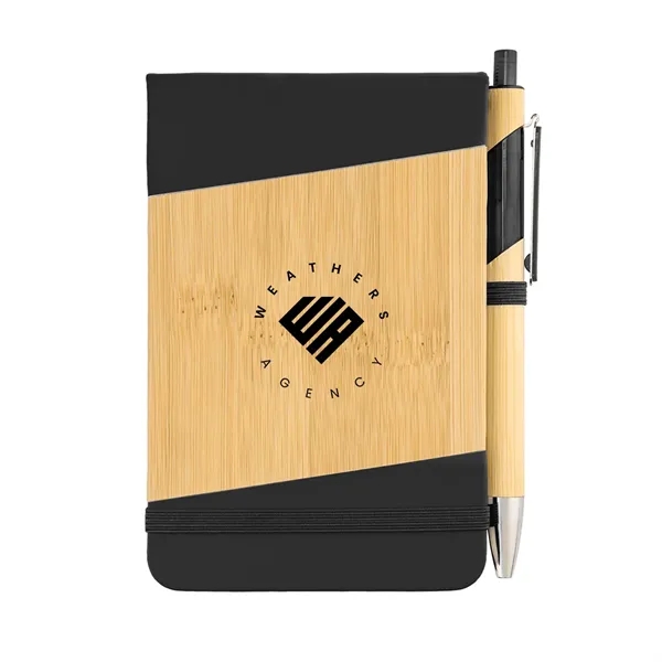 Bamboo Look Jotter & Pen - Bamboo Look Jotter & Pen - Image 15 of 28
