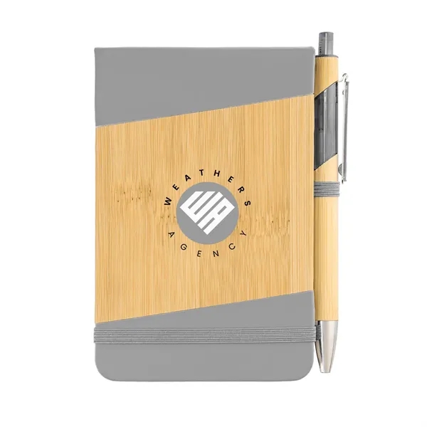 Bamboo Look Jotter & Pen - Bamboo Look Jotter & Pen - Image 16 of 28