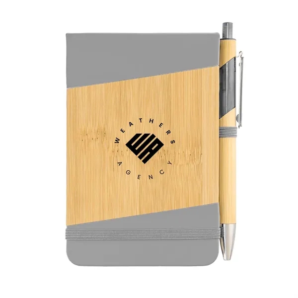 Bamboo Look Jotter & Pen - Bamboo Look Jotter & Pen - Image 17 of 28